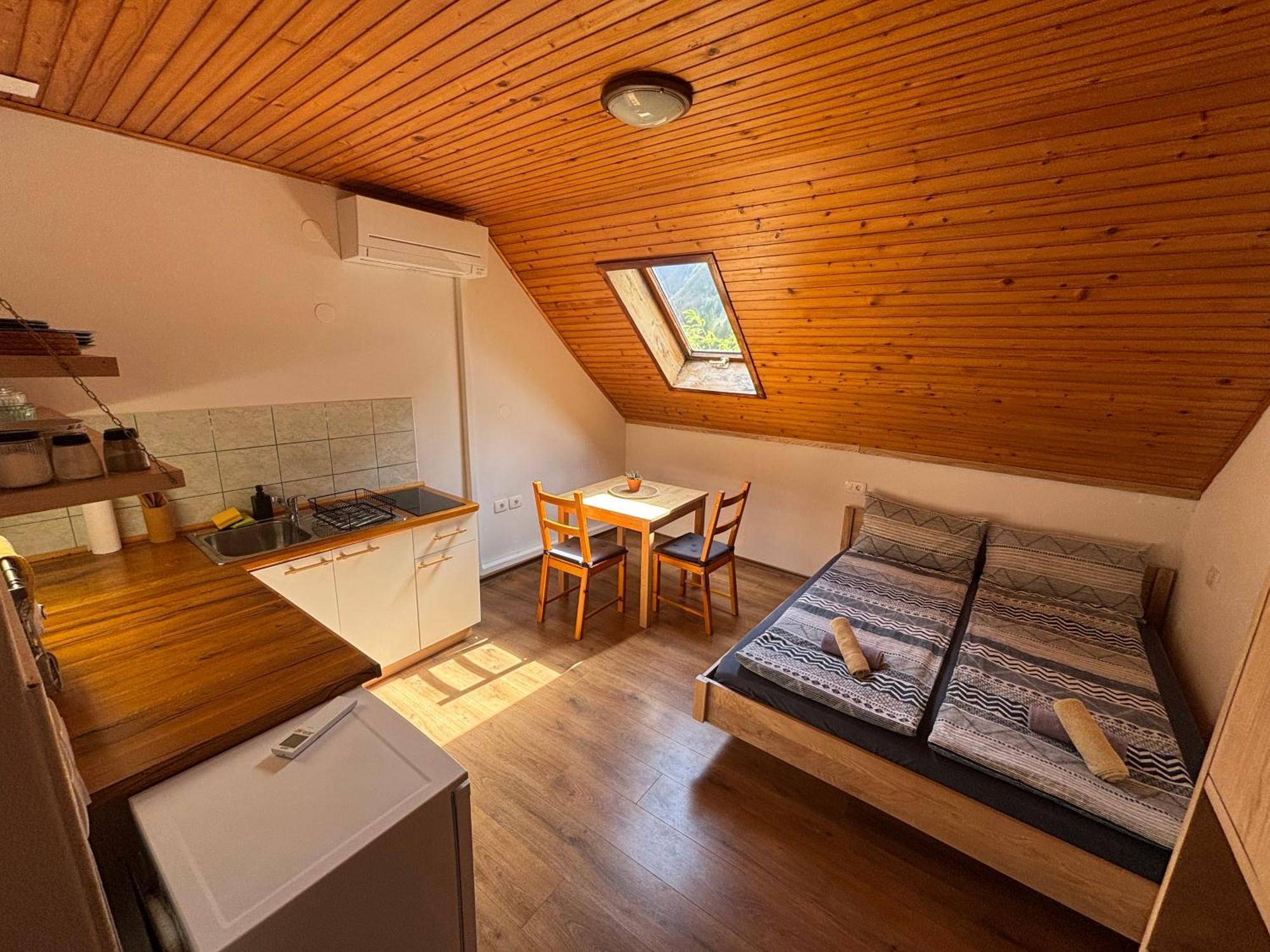 Hisa Patricija Apartman Soča Kültér fotó